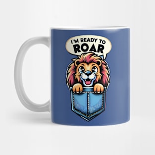 Pocket Lion Roar Tee – Embrace Your Confidence Mug